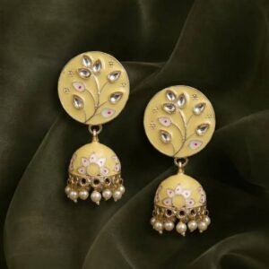 Yellow Jhumka