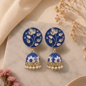 Blue Jhumka