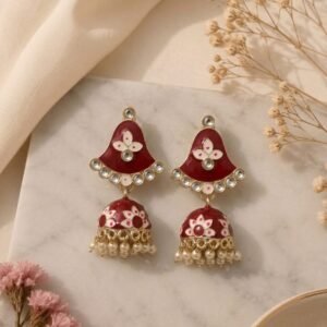 Red Jhumka